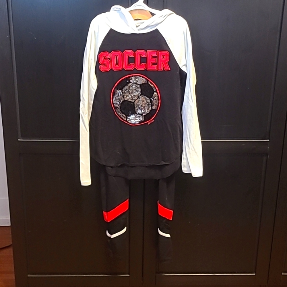 Justice Girls Active Soccer Set